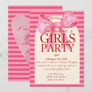 Galantines party Invitation