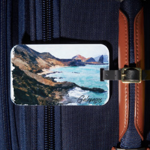 Galapagos Inseln Ecuador Vintage Reisen Gepäckanhänger