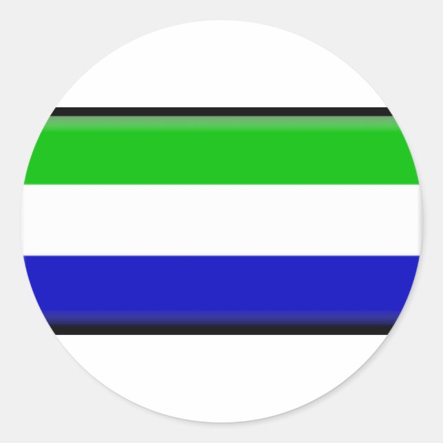Galapagos-Inseln-Flagge Runder Aufkleber (Vorderseite)