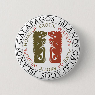Galapagos-Inseln Iguanas Button