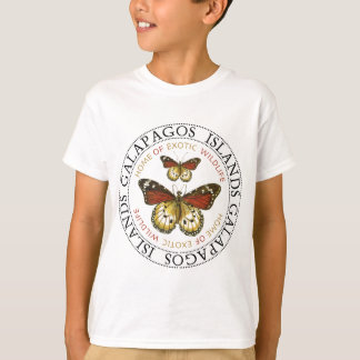 Galapagos-Inseln Schmetterlinge T-Shirt