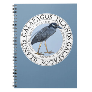 Galapagos Islands Night Heron Carnet Journal