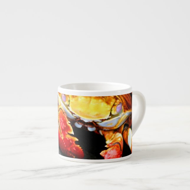 Galapagos-Krabbe Espressotasse (Vorderseite Rechts)