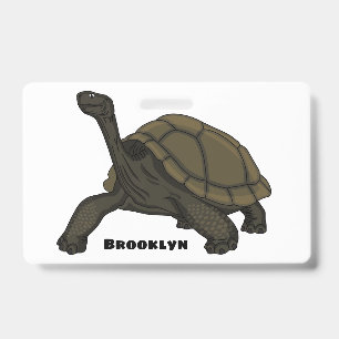 Galapagos-Landschildkröte Ausweis