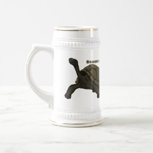 Galapagos-Landschildkröte Bierglas