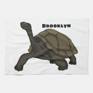 Galapagos-Landschildkröte Geschirrtuch