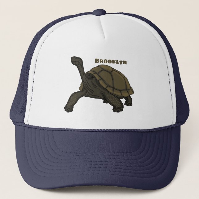 Galapagos-Landschildkröte Truckerkappe (Vorderseite)