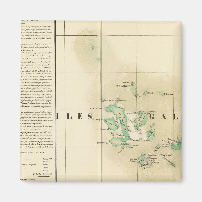 Galapagos Ozeanien nr. 17 Magnet (Vorne)