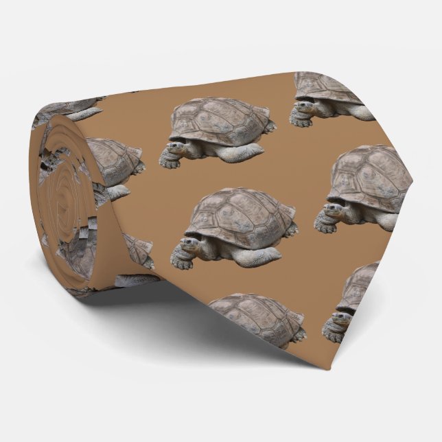 Galápagos Riesenschildkröte ネ タ イ Krawatte (Gerollt)