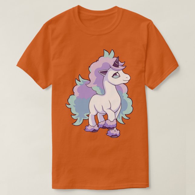 Galarian Ponyta T-Shirt (Design vorne)