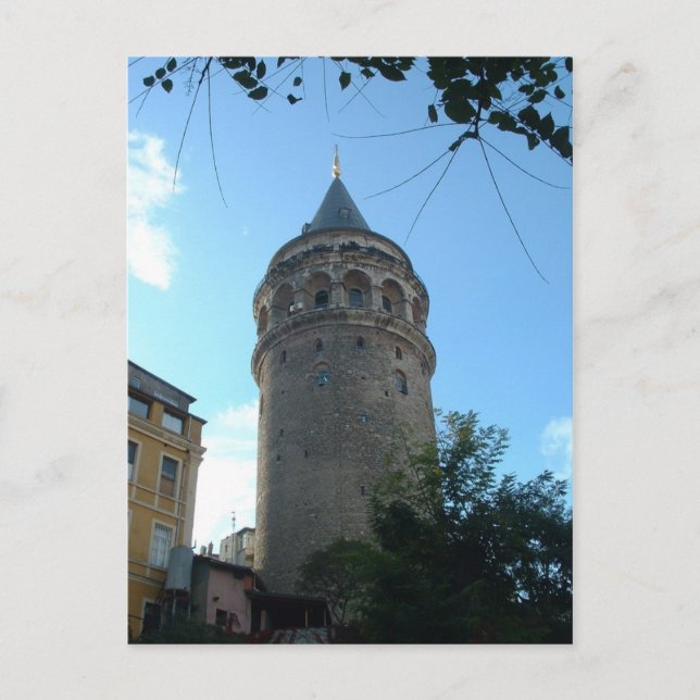 Galata Tower Postkarte (Vorderseite)