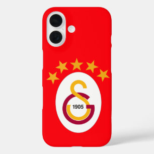 Galatasaray 2025 Championship Design - 5-Sterne Em iPhone 16 Hülle