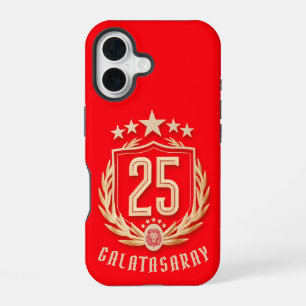 Galatasaray 2025 Championship Poster iPhone 16 Hülle