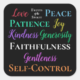 Galaten 5:22-23 Stickers