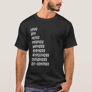 Galaten 5 22 Geschenk für Christen Obst des SP T-Shirt