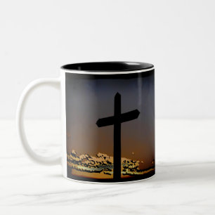 Galaten 6:14 zweifarbige tasse