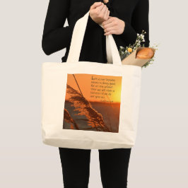 Galaten 6:9 Jumbo-Tasche Jumbo Stoffbeutel
