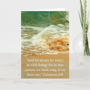 Galates 6:9 Merci pour tout ce que vous faites