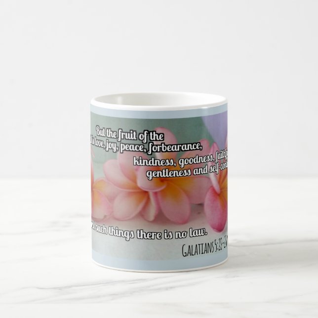 Galatians 5:22 - 23 kaffeetasse (Mittel)