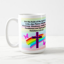GALATIANS 5-SKRIPTURE KAFFEETASSE