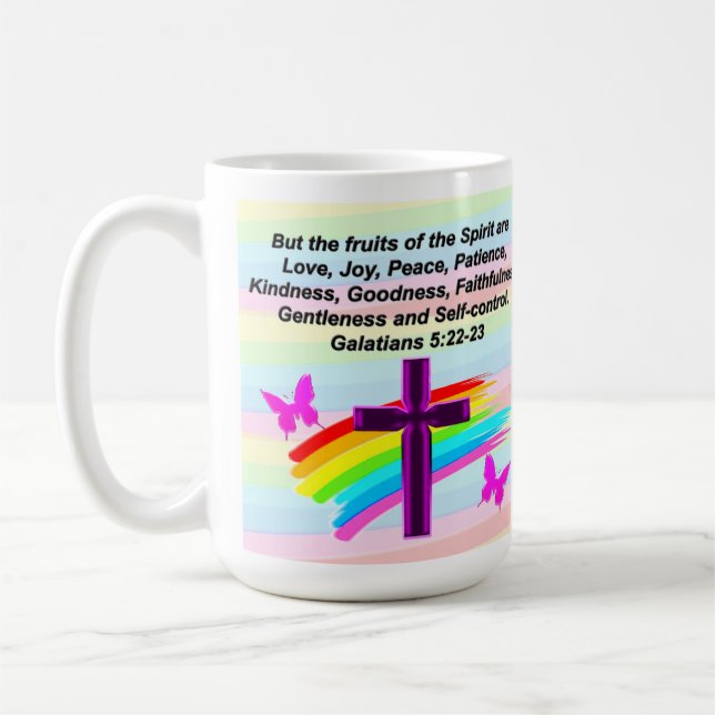 GALATIANS 5-SKRIPTURE KAFFEETASSE (Links)