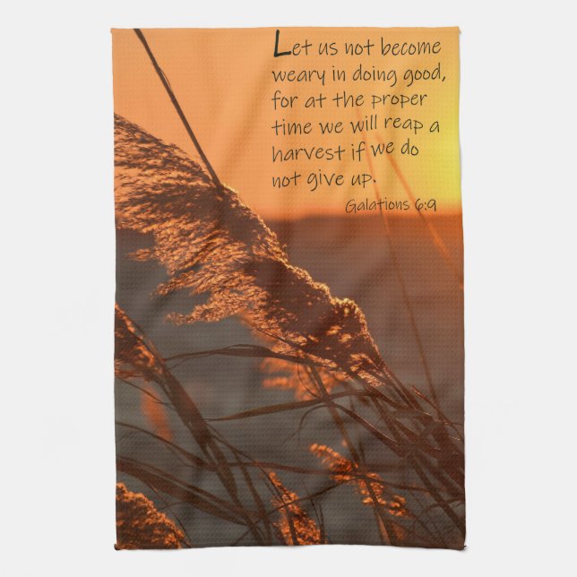 Galatians Sunset Kitetücher Geschirrtuch (Vertikal)