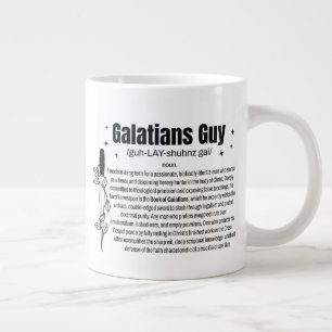 GALATIANS-TYP Christlich Jumbo-Tasse