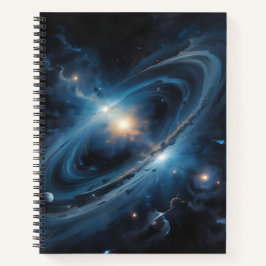 Galaxia Nigra et Caerulea Notizbuch