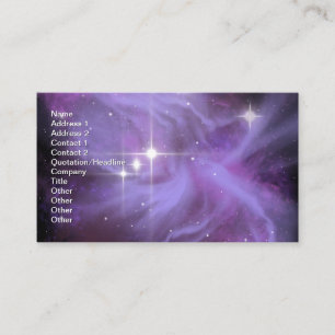 Galaxie Adoration Visitenkarte