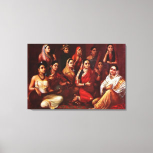 Galaxie des Musiker-Leinwand-Druckes Leinwanddruck