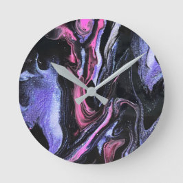 Galaxie Drift Runde Wanduhr