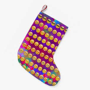 Galaxie Emojis Kleiner Weihnachtsstrumpf