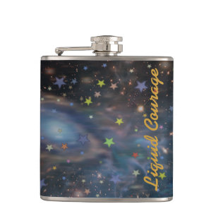 Galaxie-Flüssigsut Flachmann
