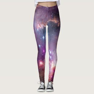 Galaxie hat Nebelfleckraum-Hipster-Stern-Foto in Leggings