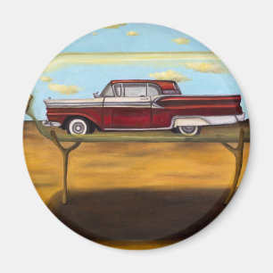 Galaxie in einer Flasche Magnet