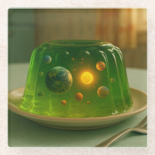 Galaxie in MCM Jell-O Mold Glasuntersetzer