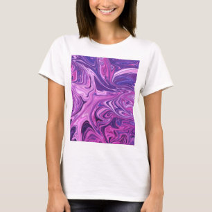 Galaxie-Kunstmuster T-Shirt