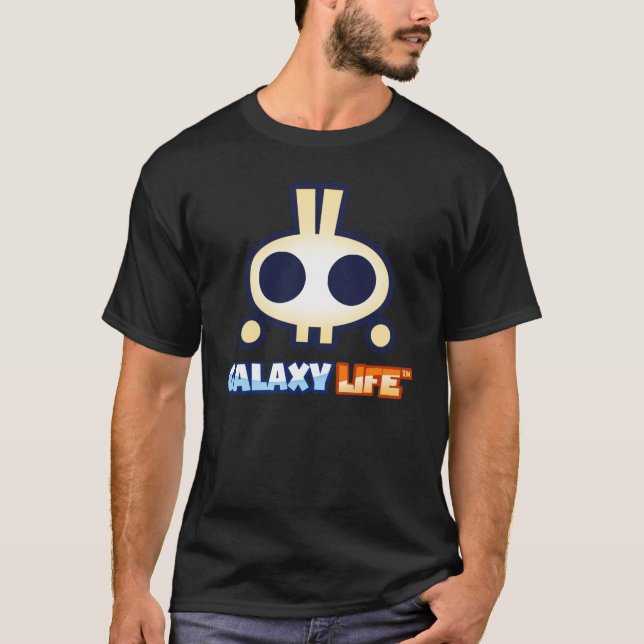 Galaxie-Leben-Schädel-Alliance-Logo! T-Shirt (Vorderseite)