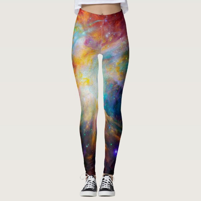 Galaxie Leggings (Vorderseite)