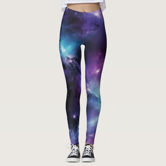 Galaxie Leggings (Vorderseite)