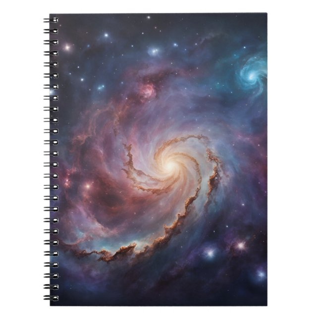 Galaxie-Lehrbuch Notizblock (Vorderseite)