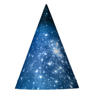 Galaxie-Liebhaber Sternenklarer Raum Blauer Himmel Partyhütchen