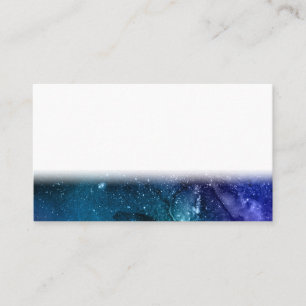 Galaxie-Liebhaber Sternenklarer Raum Blauer Himmel Treuekarte
