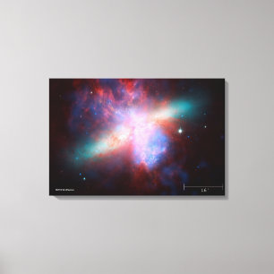 Galaxie M82 Leinwanddruck