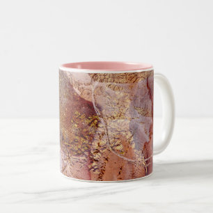Galaxie motif abstraite Mug à café à deux tons