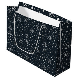 Galaxie-Muster Große Geschenktüte