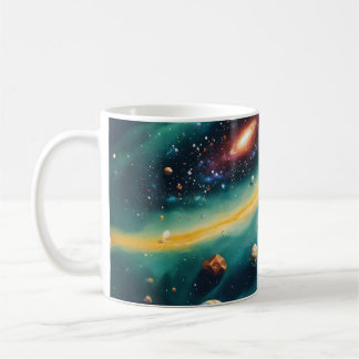 Galaxie/Nebula Themed Tasse