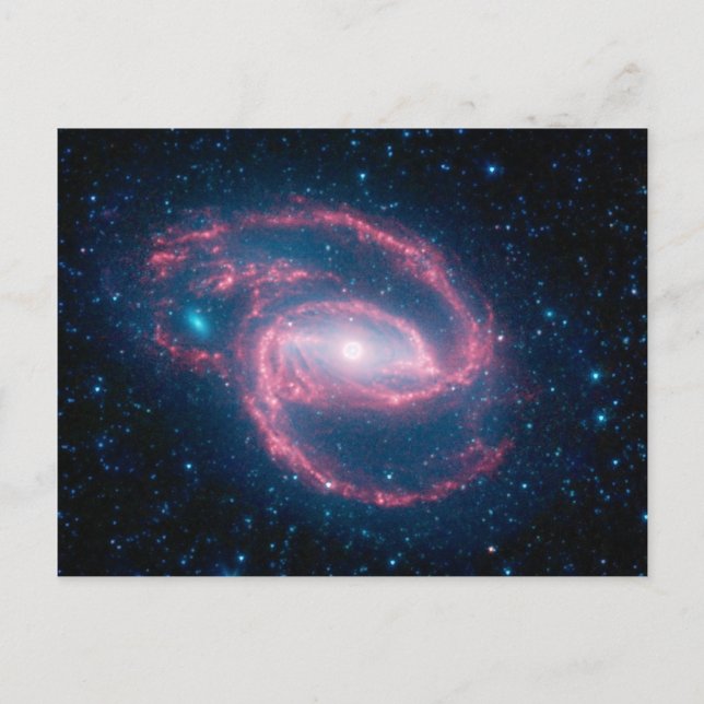 Galaxie Postkarte (Vorderseite)