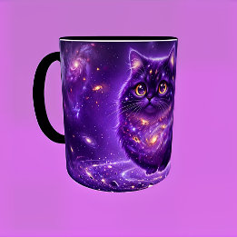 Galaxie-Rundkatze Tasse