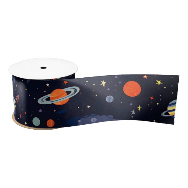Galaxie Satinband (Spule)